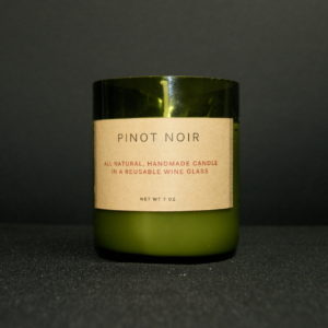 Wine Glas Candle Pinot Noir